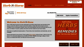 What Herbnhorse.com website looked like in 2018 (7 years ago)
