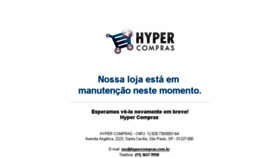What Hypercompras.com.br website looked like in 2018 (6 years ago)