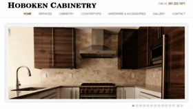 What Hobokencabinetry.com website looked like in 2018 (6 years ago)