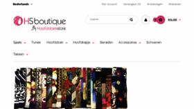 What Hoofddoekstore.nl website looked like in 2018 (6 years ago)