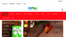 What Hitplay.in website looked like in 2018 (6 years ago)