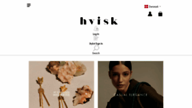What Hvisk.com website looked like in 2018 (6 years ago)