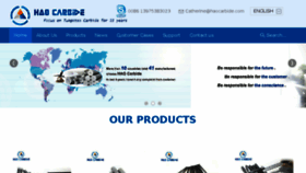 What Hao-carbide.com website looked like in 2018 (6 years ago)