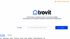 What Huizen.trovit.be website looked like in 2018 (6 years ago)