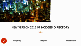What Hodges-directory.us website looked like in 2018 (6 years ago)