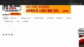 What Howwemadeitinafrica.com website looked like in 2018 (6 years ago)