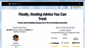 What Hostadvice.com website looked like in 2018 (6 years ago)