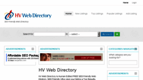 What Hvwebdirectory.com website looked like in 2018 (6 years ago)