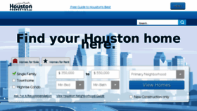 What Houstonproperties.com website looked like in 2018 (6 years ago)
