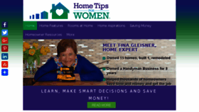 What Hometipsforwomen.com website looked like in 2018 (6 years ago)