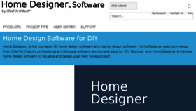 What Homedesignersoftware.com website looked like in 2018 (6 years ago)