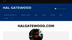 What Halgatewood.com website looked like in 2018 (6 years ago)