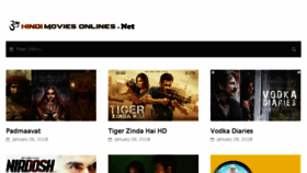 What Hindimoviesonline.xyz website looked like in 2018 (6 years ago)
