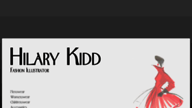 What Hilarykidd.co.uk website looked like in 2018 (6 years ago)