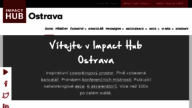 What Hubostrava.cz website looked like in 2018 (6 years ago)