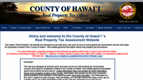 What Hawaiipropertytax.com website looked like in 2018 (6 years ago)