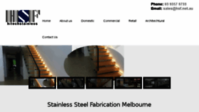 What Hitechstainless.com.au website looked like in 2018 (6 years ago)