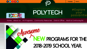 What Hcpolytech.org website looked like in 2018 (6 years ago)