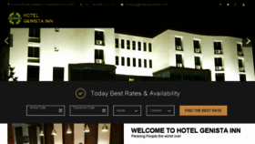 What Hotelgenistainn.com website looked like in 2018 (6 years ago)