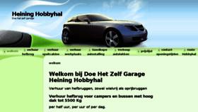 What Hobbyhal.nl website looked like in 2018 (6 years ago)