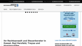 What Hassenpflug-rechtsanwaelte.de website looked like in 2018 (6 years ago)