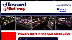 What Howardmccray.com website looked like in 2018 (6 years ago)