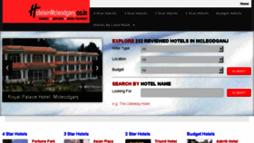 What Hotelsinmcleodganj.co.in website looked like in 2018 (6 years ago)