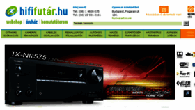 What Hififutar.hu website looked like in 2018 (6 years ago)