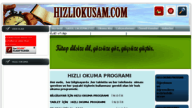 What Hizliokusam.com website looked like in 2018 (6 years ago)