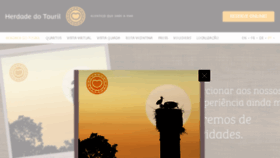 What Herdadetouril.com website looked like in 2018 (7 years ago)