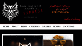 What Howlingwolfexpress.com website looked like in 2018 (6 years ago)
