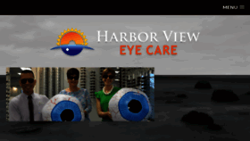 What Harborvieweye.com website looked like in 2018 (6 years ago)