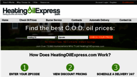 What Heatingoilexpress.com website looked like in 2018 (6 years ago)