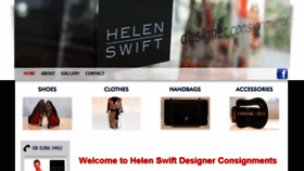 What Helenswiftdesignerconsignments.com.au website looked like in 2018 (6 years ago)