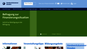What Hwk-dresden.de website looked like in 2018 (6 years ago)