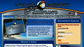 What Holidaypassportsplatinum.com website looked like in 2018 (6 years ago)