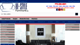 What Histylefurnitureco.com website looked like in 2018 (6 years ago)
