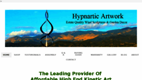 What Hypnarticartwork.com website looked like in 2018 (6 years ago)