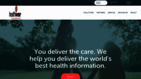 What Healthwise.org website looked like in 2018 (6 years ago)