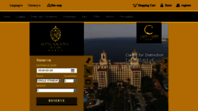 What Hotelnacional-decuba.com website looked like in 2018 (6 years ago)