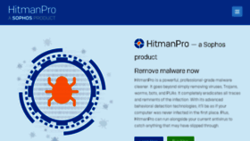 What Hitmanpro.com website looked like in 2018 (6 years ago)