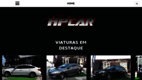 What Hpcar.pt website looked like in 2018 (6 years ago)
