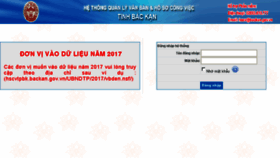 What Hscvtpbk.backan.gov.vn website looked like in 2018 (6 years ago)