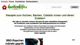 What Huettenhilfe.de website looked like in 2018 (6 years ago)