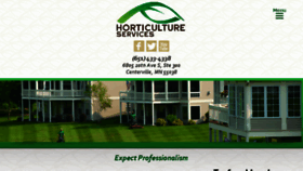 What Horticultureservices.com website looked like in 2018 (6 years ago)