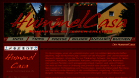 What Hummelcasa.de website looked like in 2018 (6 years ago)
