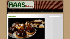 What Haas-bakery.com website looked like in 2018 (6 years ago)
