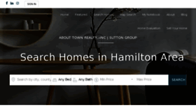 What Hamiltonareahomefinder.com website looked like in 2018 (6 years ago)