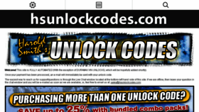 What Hsunlockcodes.com website looked like in 2018 (6 years ago)