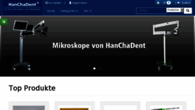 What Hanchadent-shop.de website looked like in 2018 (6 years ago)